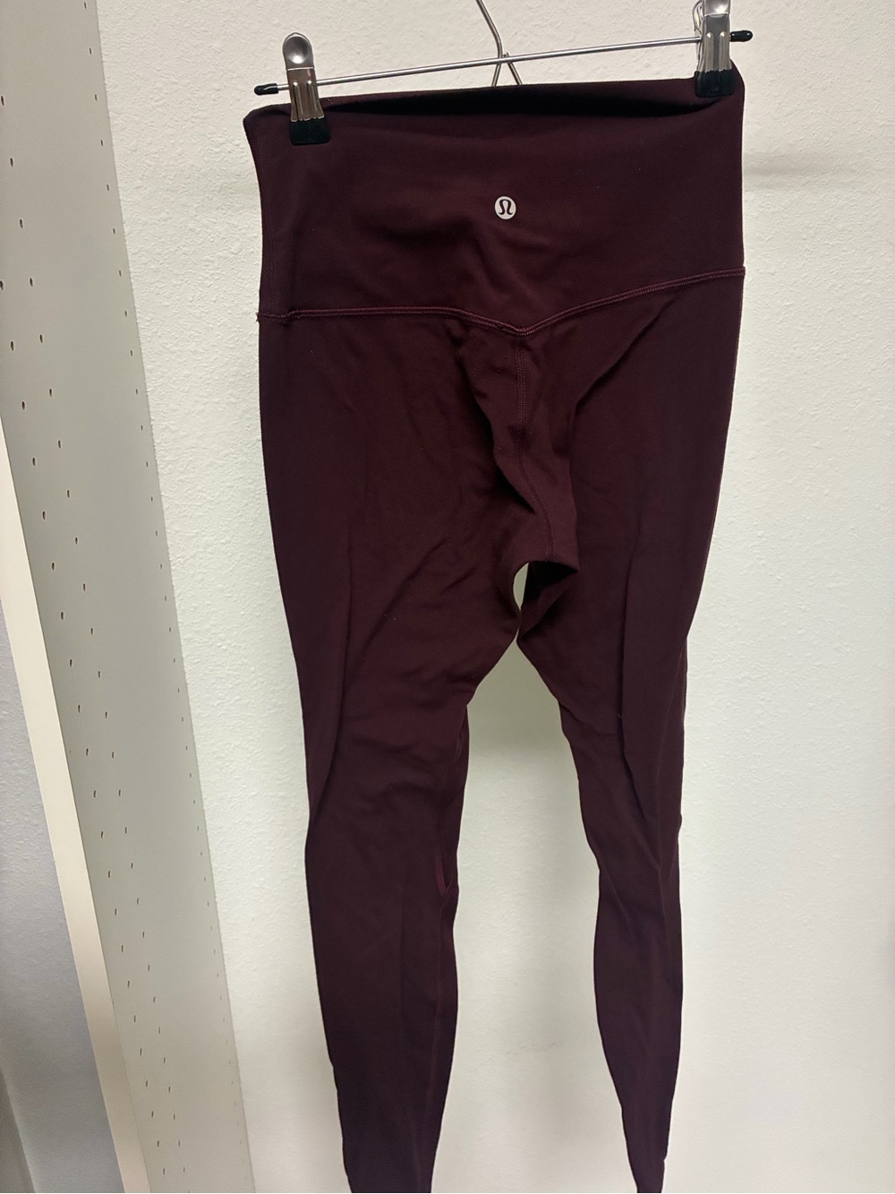 Lululemon High-Rise Burgundy Leggings